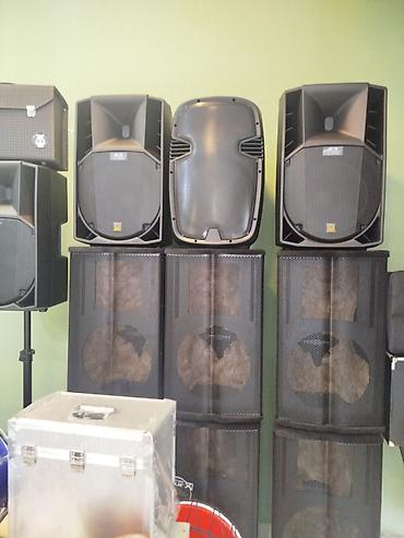 bakcell tarifleri 10 manatliq: Səhnə və tədbirlər üçün professional səs sisteminin komplekti - — 1