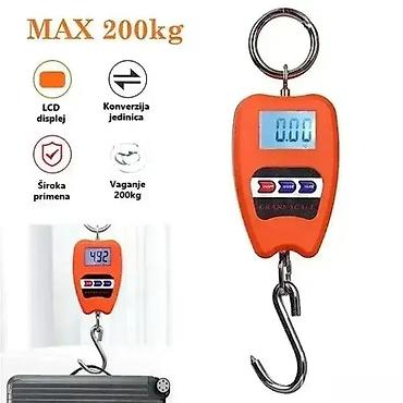 beats power box: Viseća vaga do 200kg. viseća vaga do 200kg 2 opseg merenja: 200gr- — 1