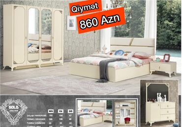 Yataq otağı dəstləri: İkinəfərlik çarpayı, Azərbaycan, Yeni -da lalafo.az — 4 Yataq otağı dəstləri: İkinəfərlik çarpayı, Azərbaycan, Yeni — 4