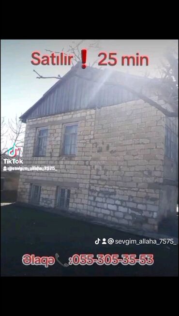 satlq evler: Ağstafa, 2 otaqlı, Köhnə tikili, 6 kv. m