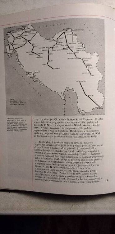 Knjige i stripovi: Knjiga: Stoleće železničkog skolstva, A 4 format, 199 str.1989. god — 4