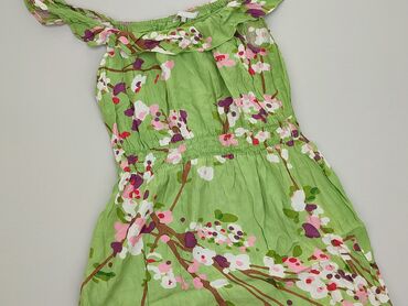 Sukienki letnie: Sarafan L (EU 40), stan - Dobry, wzór - Kwiatowy, kolor - Zielony