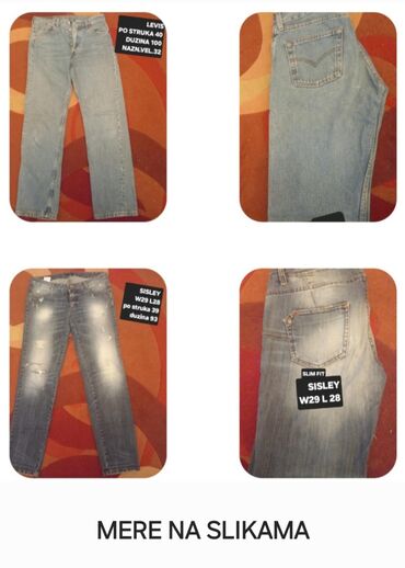 nesal jeans – слике: Teksas, Visok struk, Drugi kroj