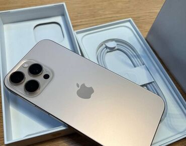 Apple iPhone: IPhone 16 Pro, 256 GB, Desert Titanium