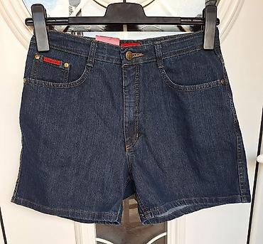 zara basic sako: Ženski teksas šorts POKER – veličina 50, tamnoplavi denim sa — 2