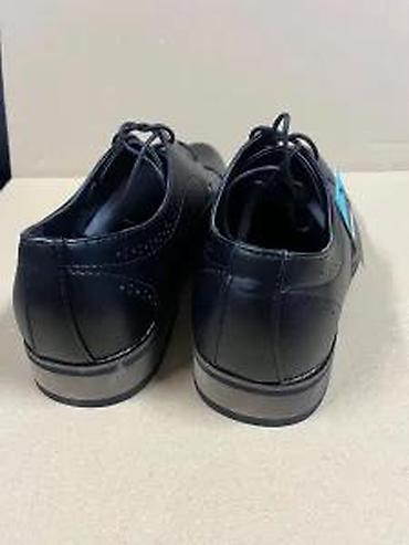 Cipele: Muške elegantne cipele – crne, sa pertlama - Model: klasične — 9