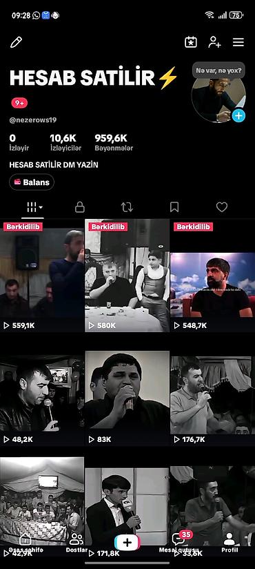 Hazır biznes: TİKTOK HESABİ Diqqət! Şəxsi istifadə və ya biznes üçün əla fürsət! — 2