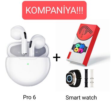 usaqlar uecuen bricli idman kostyumlari: Möhtəşəm kompaniya✅
smart saat və ai̇rpods pro 6
45 azn✅