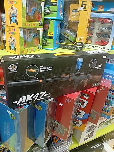 бластер: Игрушечный автомат AK47 Electric Gun (детский бластер) - Тип — 2