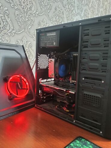 rx 580: Компьютер, ядер - 4, ОЗУ 16 ГБ, Для работы, учебы, Intel Xeon, AMD Radeon RX 580, HDD