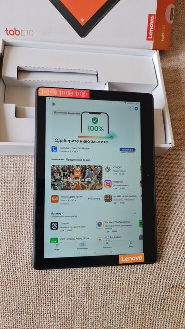 Tableti: Lenovo Tab E10 – Android tablet - Ekran: 10,1 inča IPS HD (na — 10
