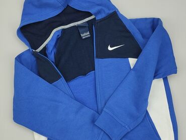 sweterek z cyrkoniami: Sweatshirt, Nike, 12 years, 146-152 cm, condition - Perfect