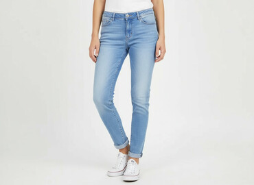 cropp bluza z kryształkami: Cropp, Jeansy damskie, rozmiar M