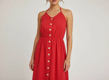 sukienki koktajlowe na wesele plus size: Sukienka damska, rozmiar S
