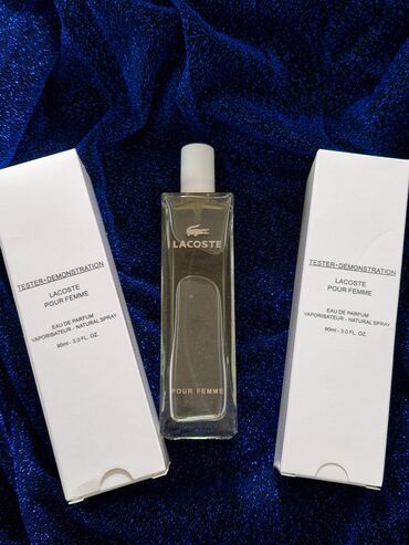 lacoste parfüm: Тестер Lacoste 90ml, новый, 2шт. Цена за 1шт 15 манат, за 2 шт-25
