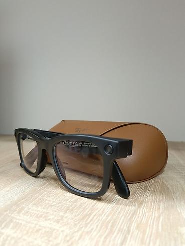 очки антиблик в баку: Ray-Ban | Meta ağıllı eynək - Model: Wayfarer üslubunda Ray-Ban | — 1