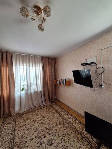 продажа квартир в бишкеке: 1 комната, 35 м², 105 серия, 5 этаж, Косметический ремонт