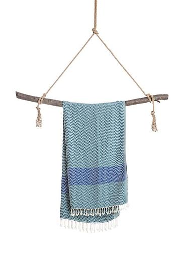 Полотенца: Пляжные/банные полотенца-пледы (пештемали) - Тип: тонкие — 11