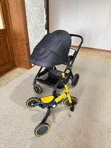 soft shell: Коляска прогулочная INING BABY + детский беговел/велобеговел — 2