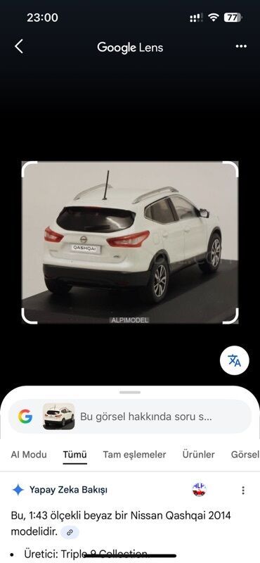 Oyuncaqlar: Məhsul: Nissan Qashqai 2014 model avtomobil maketi - Miqyas: 1:43 - — 3