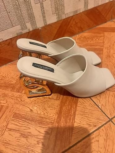 Сабо: Dolce & Gabbana qadın mule/sabo ayaqqabısı - Model: Açıq — 4