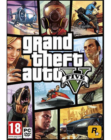 Knjige, časopisi, CD i DVD: GTA 5 pc - igrica za pc Prodajem igricu GTA 5 za pc. Igrica je nova