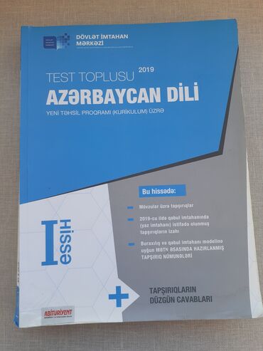 talibovun kitabi: Azərbaycan dili abiturient vəsait və test toplusu -2019. Hər birisi 5