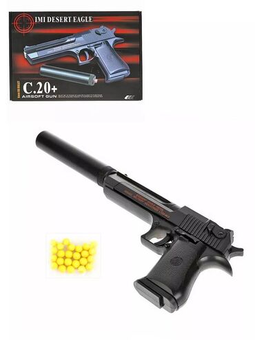 Игрушки: 🔫 IMI DESERT EAGLE AIRSOFT GUN 🔫 ✅ Реалистичный дизайн — выглядит как — 2