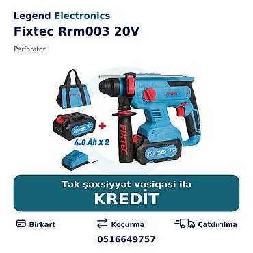 acar desti: Elan başlığı: Perforator Fixtec Rrm003 20V Elan mətni: Fixtec Rrm003 — 1