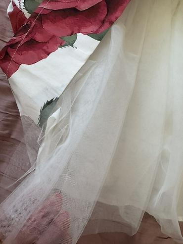 Платья: Monnalisa qız uşağı üçün don - Brend: Monnalisa - Rəng/naxış: Ağ fon — 6
