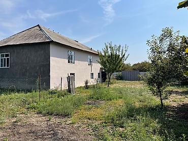 Həyət evi – geniş torpaq sahəsi ilə - İkiqat yamaclı dam örtüyü, bərk