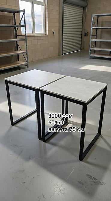 Компьютерные столы: Письменный/рабочий стол в современном стиле лофт. - Размеры: длина — 5