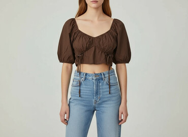 stradivarius top z długim rękawem: H&M Divided, Women`s top, size S