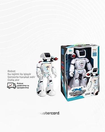 Oyuncaqlar: RobotYENİ Çox funksiyalı Robot. 💦Su rejimi ilə işləyir. 🫸Sensorla — 1