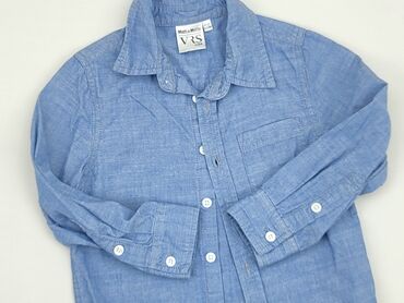 Shirts: Shirt 2-3 years, condition - Perfect, pattern - Monochromatic, color - Light blue