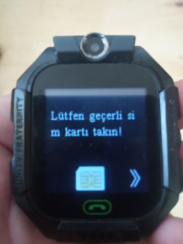 Smart saatlar: Uşaq üçün ağıllı saat – kameralı və fənərli Xüsusiyyətlər: - Rəng — 12