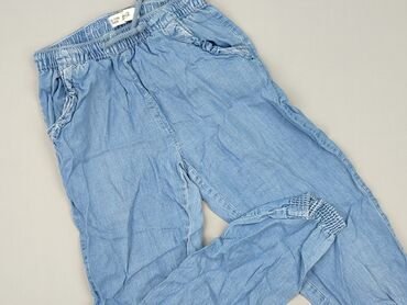 pluszowe spodnie hello kitty: Джинси, DenimCo, 11 р., 146, стан - Ідеальний
