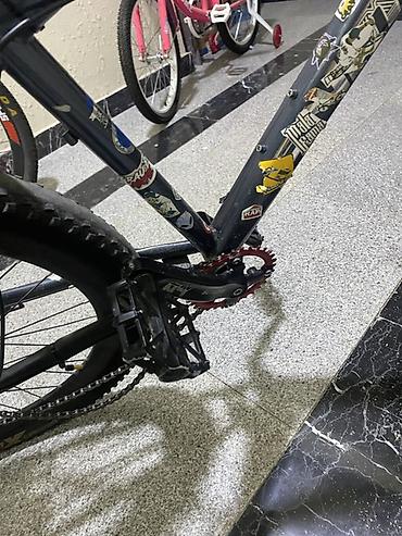 Dağ velosipedləri: Mt200 əyləc sistemi Shimano amortzator Sesli ulduz Ferqli oturacağ Tek — 7