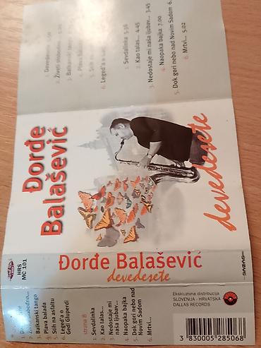 Audio kaseta: Đorđe Balašević – “Devedesete” (HRS MC 101) - Izdavač
