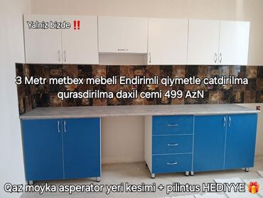 kuxna: Metbex mebellerini daha munasib elde etmeye telesin endirim