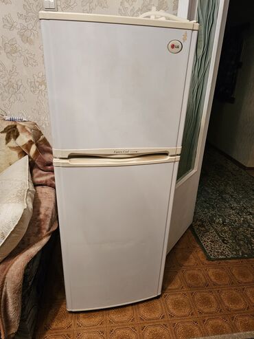 актрос холодильник: Муздаткыч LG, Колдонулган, Эки камералуу, De frost (тамчы), 50 * 150 *