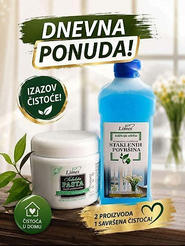 Ostali proizvodi za kuću: DNEVNA PONUDA 🔥 ✨ STAKLO SJAJ + PASTA ZA DOMAĆINSTVO ✨ Za MALO PARA — 1