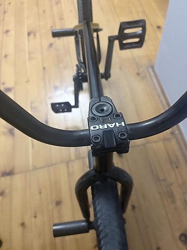 volta: BMX velosiped – şəhər və freestyl üçün - Rəng: tam qara - Çərçivə — 6
