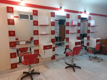 Mebel: Bu dəst salonlar, bərbər otaqları və ya evdə şəxsi istifadə üçün uyğun