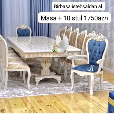 стеклянный стол: Masa desti yeni qonaq otağı mebeli