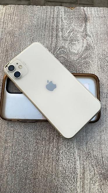 mac mini 4: IPhone 11, Б/у, 128 ГБ, Белый, Чехол, 77 % — 1