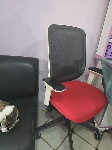 Ofis mebeli: Ofis/Salon kresloları – 2 model 1) Metal karkaslı salon kreslosu - — 2