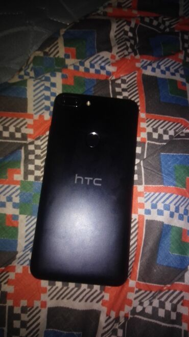 зарядка htc: HTC Desire 12, rəng - Qara, Barmaq izi
