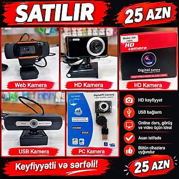 Məhsul: USB bağlantılı PC/Web Kamera Xüsusiyyətlər: - HD keyfiyyət lalafo.az -da Məhsul: USB bağlantılı PC/Web Kamera Xüsusiyyətlər: - HD keyfiyyət