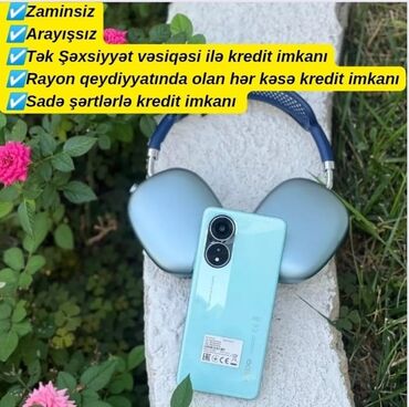 daxili kreditle telefonlar: Oppo A55 5G, Zəmanət, Kredit, Sensor